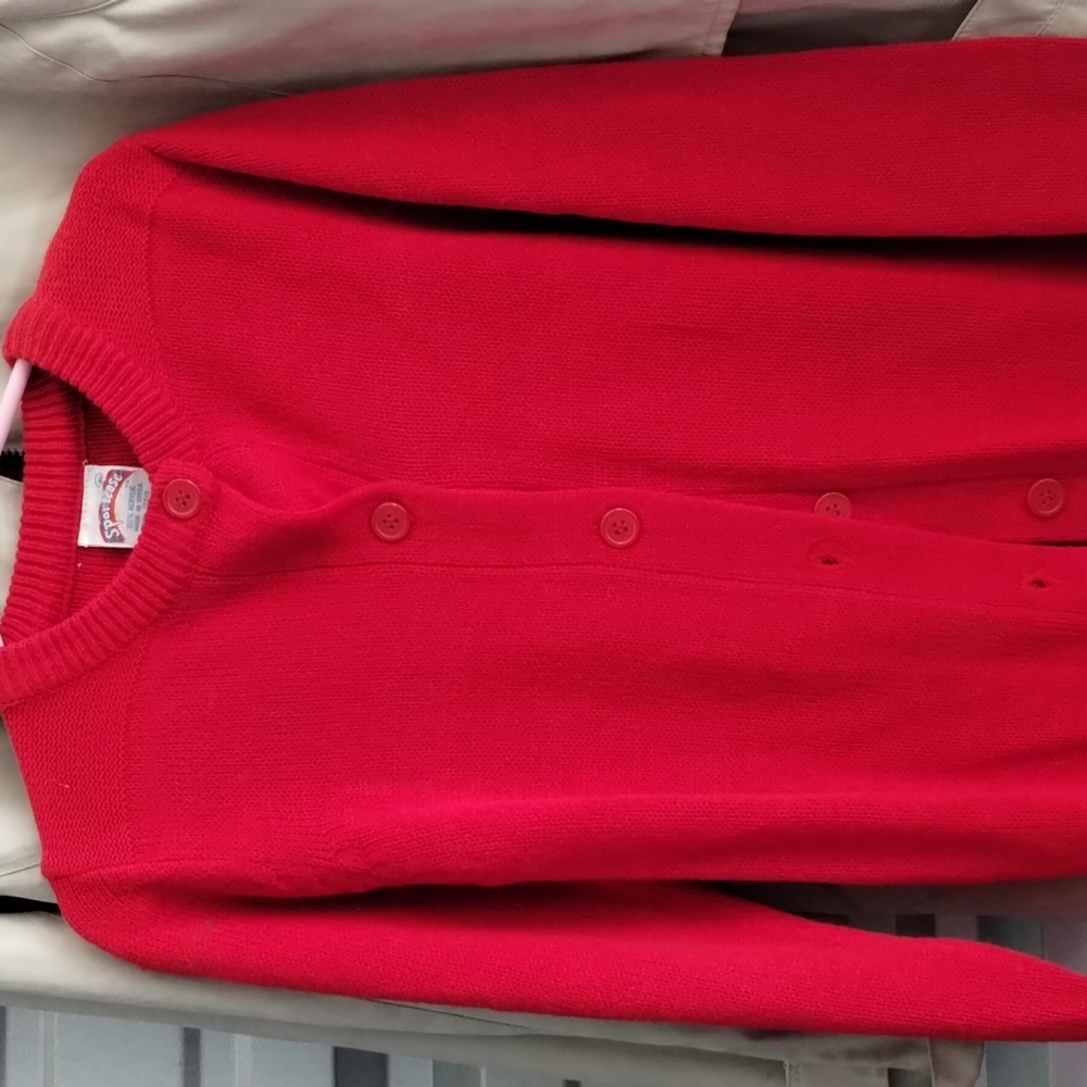 Red sweater